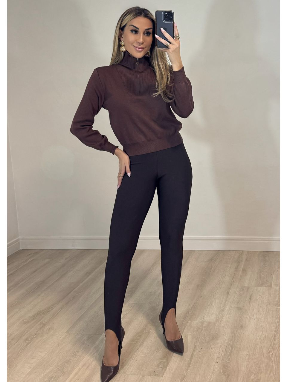 Blusa Tricot Chloé