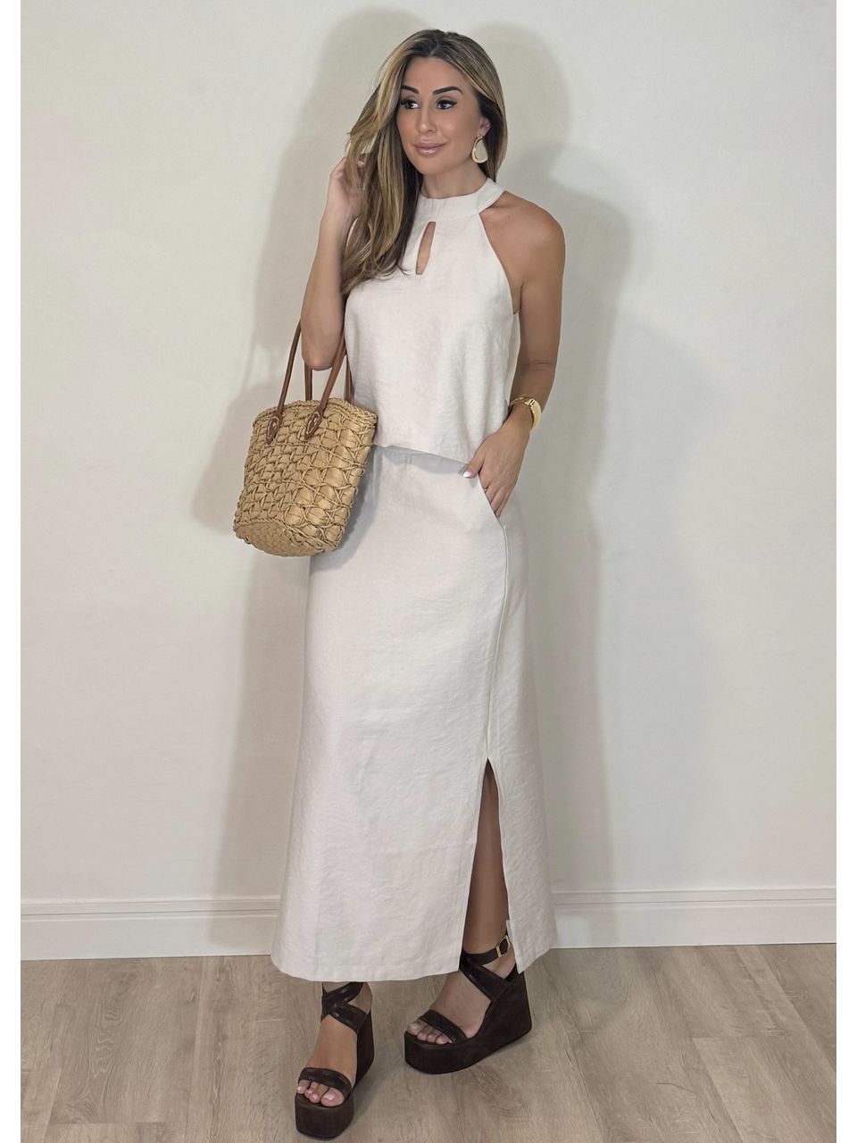 Conjunto Saia Betina - 3836 - MADONNA BASIC