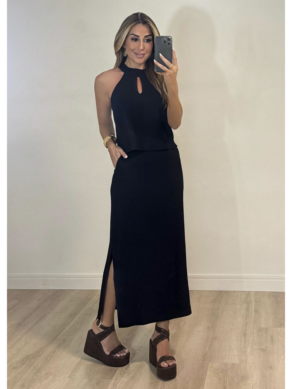 Conjunto Saia Betina - 3837 - MADONNA BASIC