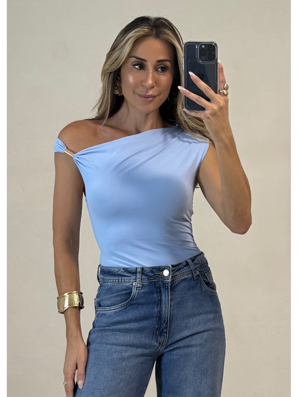 Blusa Poliamida Thaís - 4094 - MADONNA BASIC