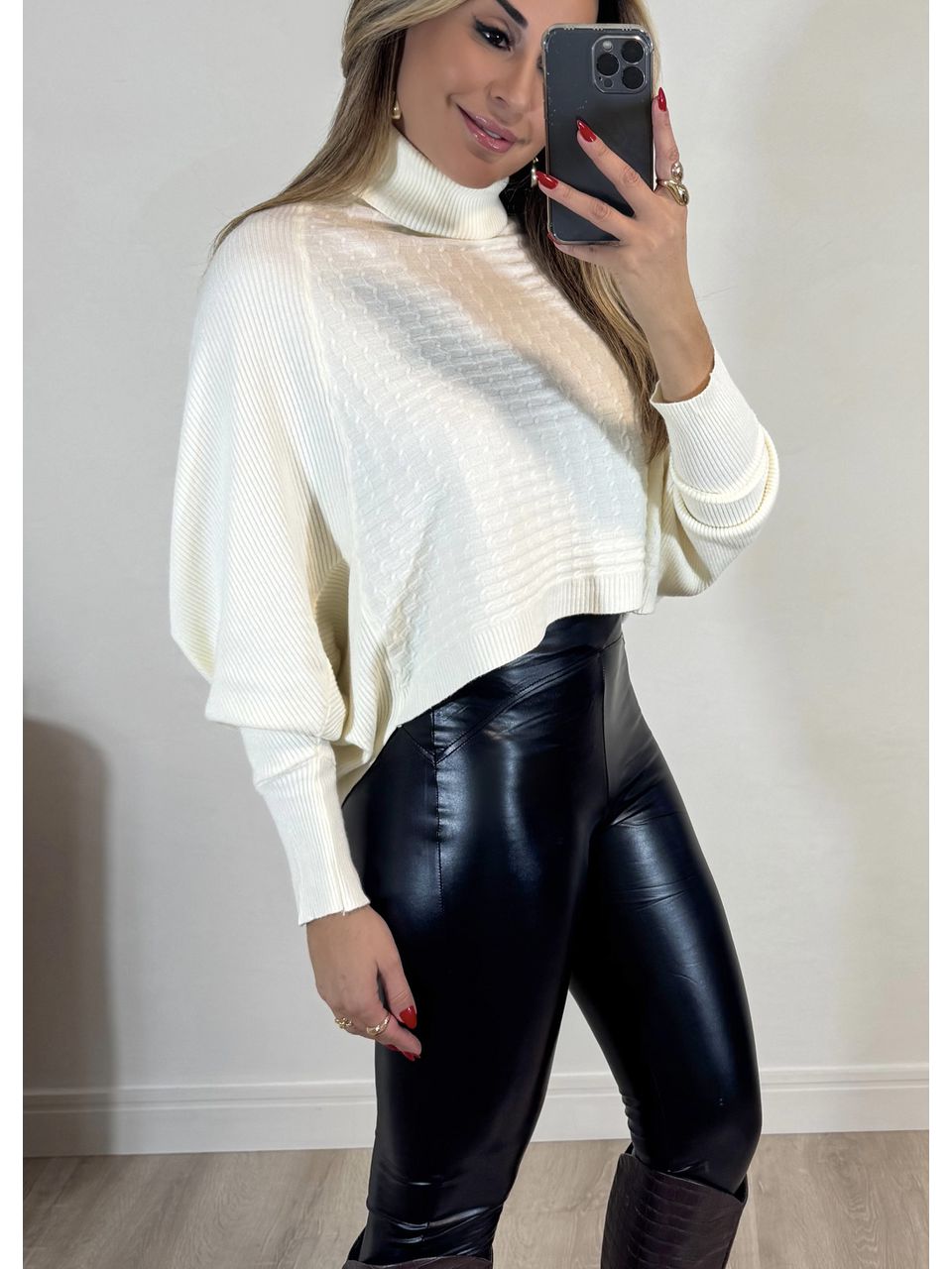 Blusa Tricot Escócia 