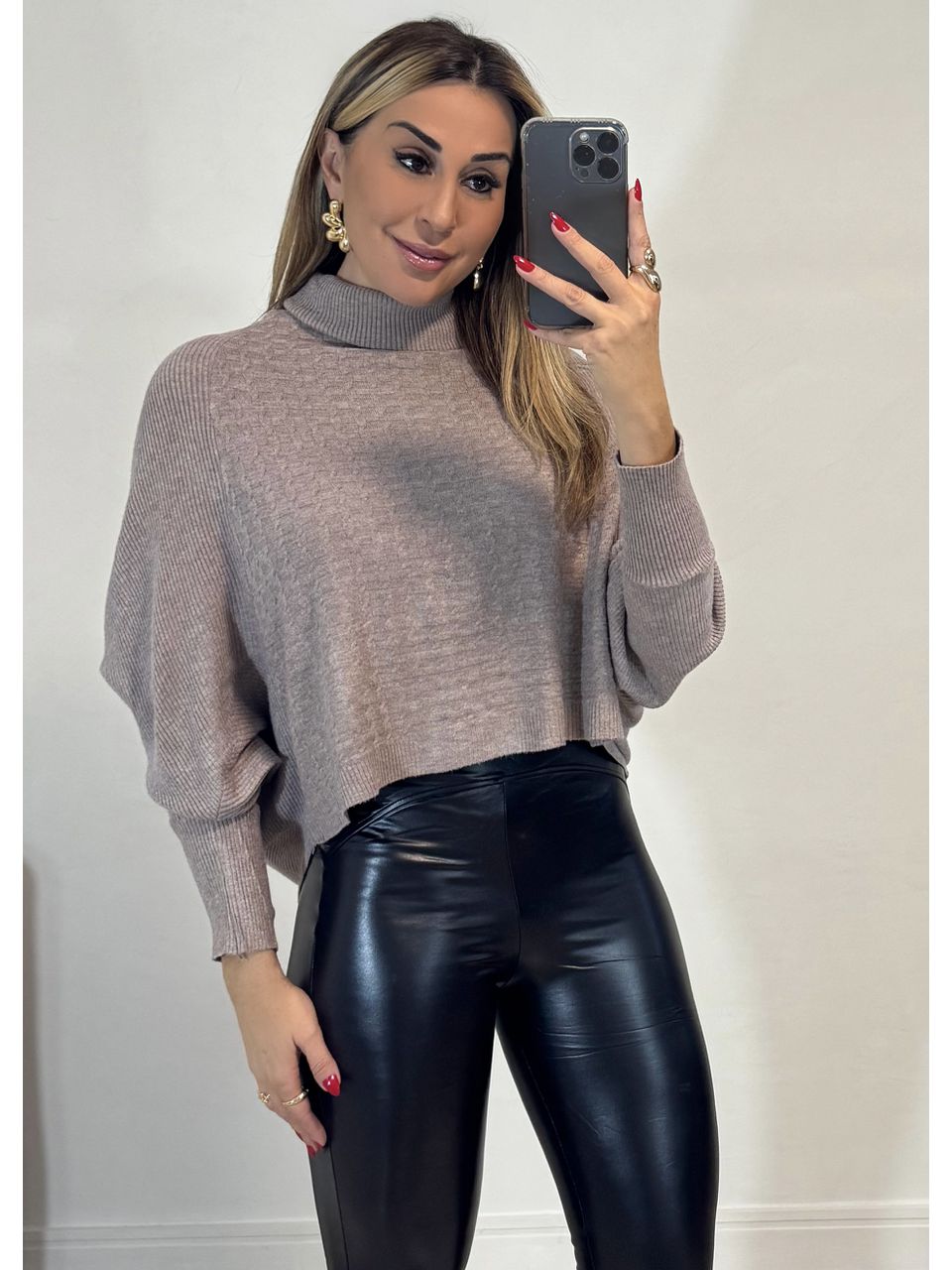 Blusa Tricot Escócia - 2519 - MADONNA BASIC