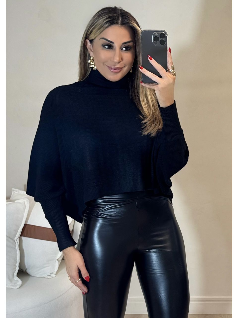 Blusa Tricot Escócia