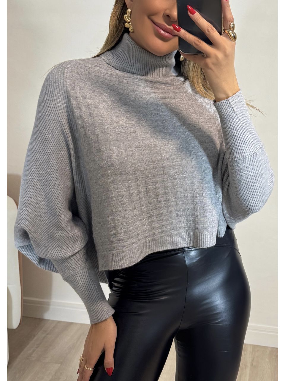 Blusa Tricot Escócia
