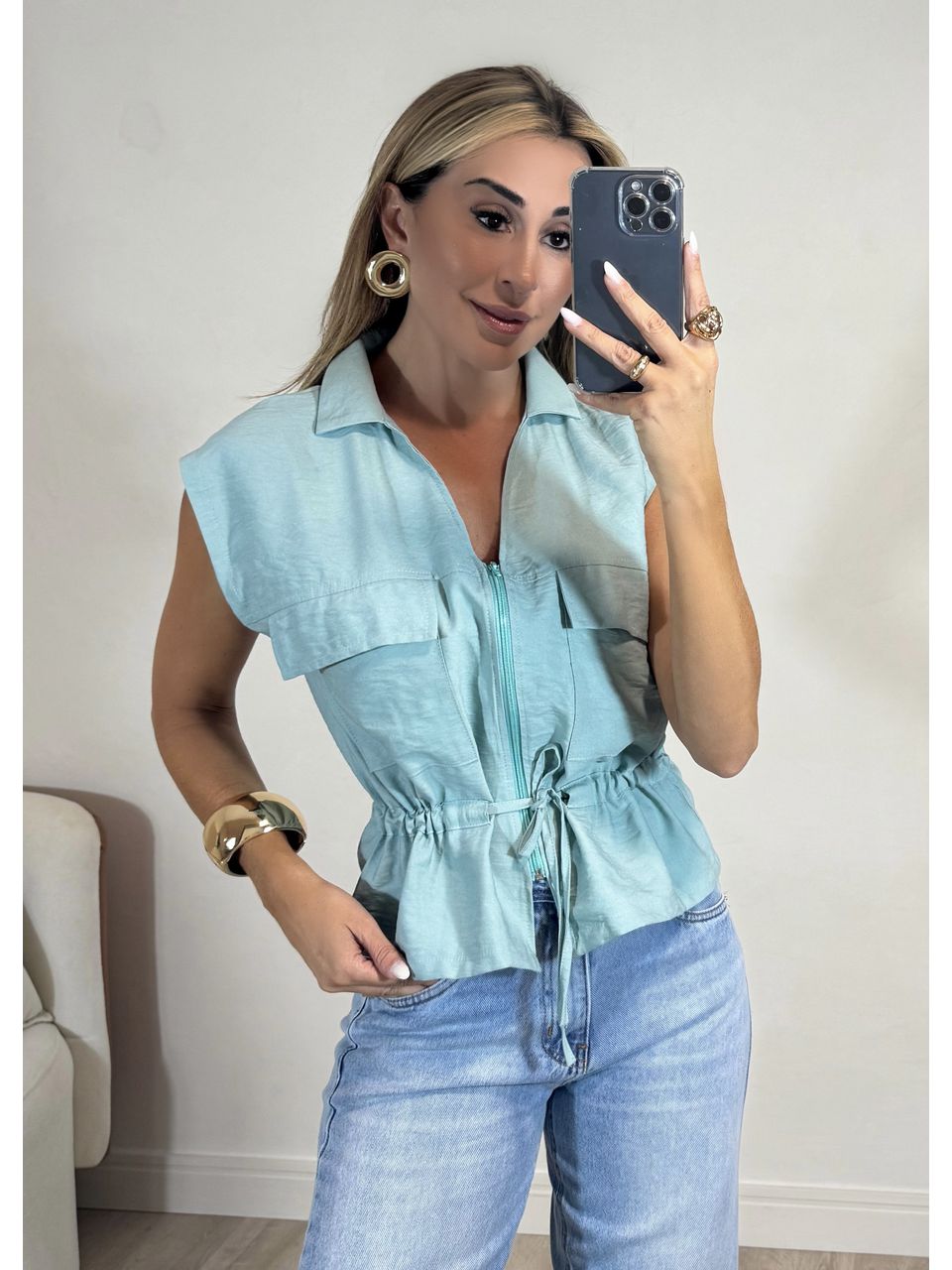 Blusa Colete Zoe - 3867 - MADONNA BASIC