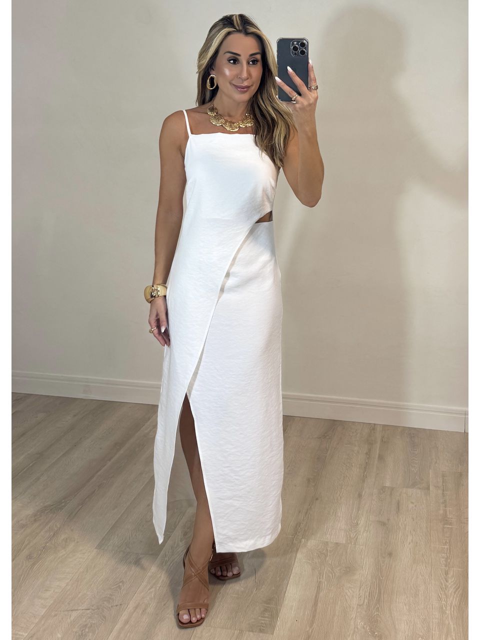 Vestido recortes Karen 