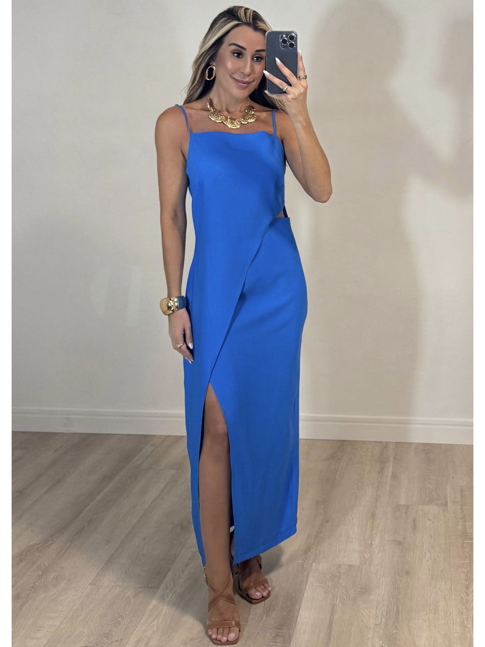 Vestido recortes Karen 