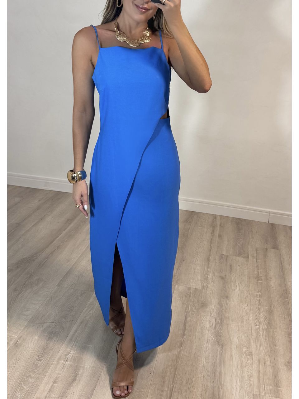 Vestido recortes Karen 