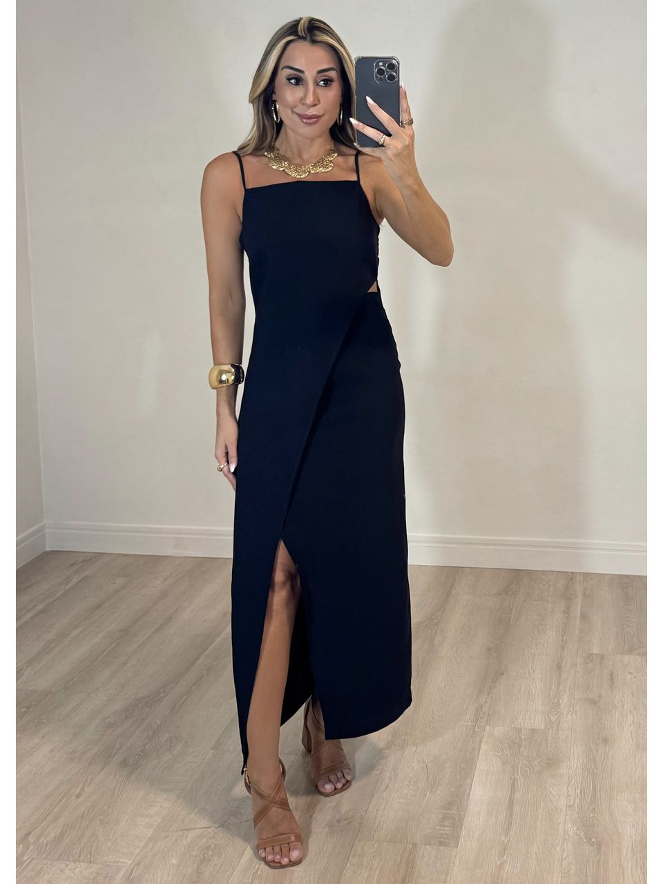 Vestido recortes Karen - 3893 - MADONNA BASIC