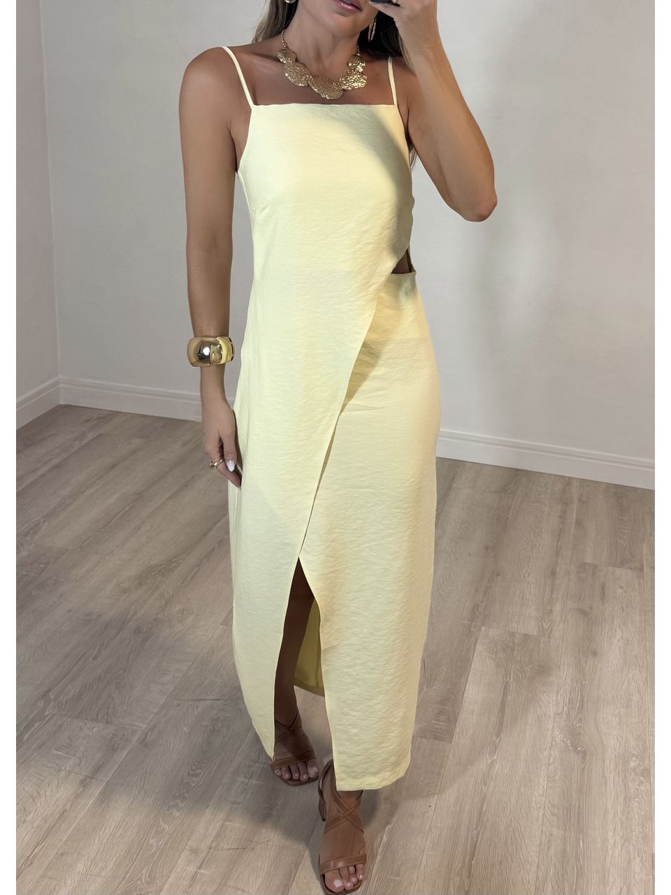 Vestido recortes Karen 