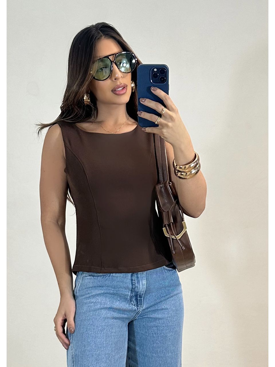 Blusa Alfaiataria Com Laço - 5180 - MADONNA BASIC