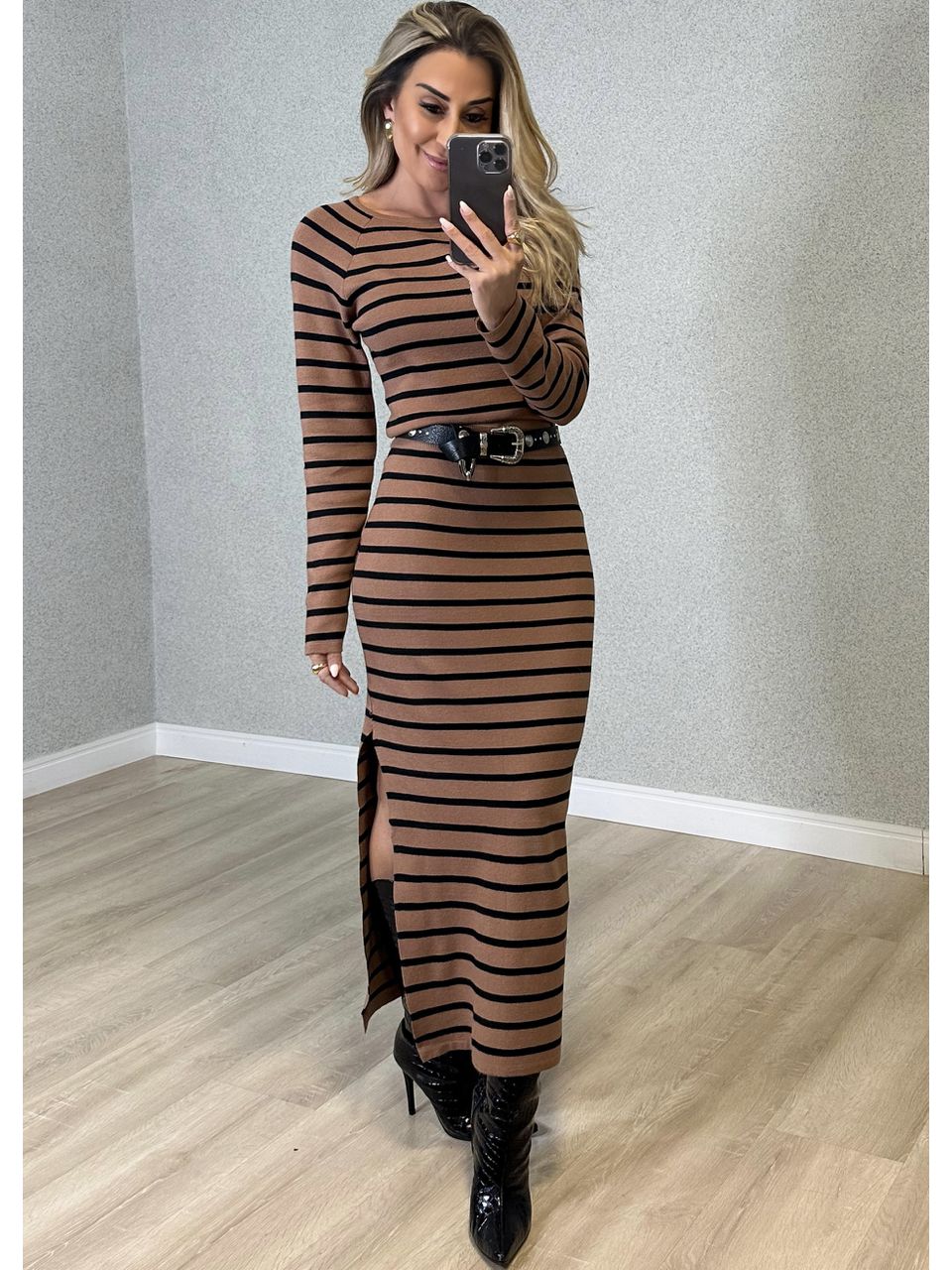 Conjunto Listras Marina - 2667 - MADONNA BASIC