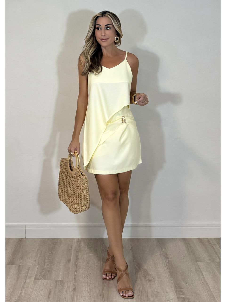 Conjunto Short Saia Luana - 3884 - MADONNA BASIC