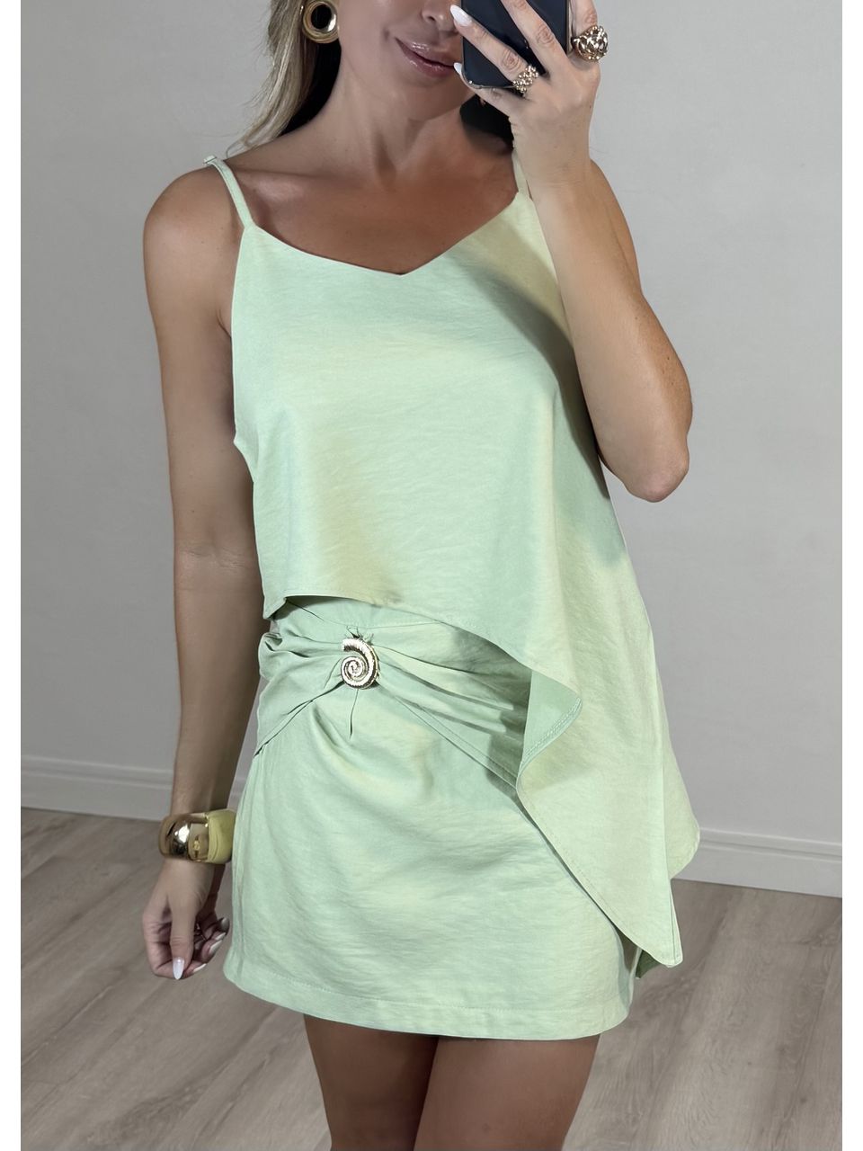 Conjunto Short Saia Luana 