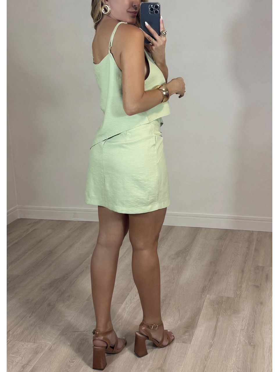 Conjunto Short Saia Luana 