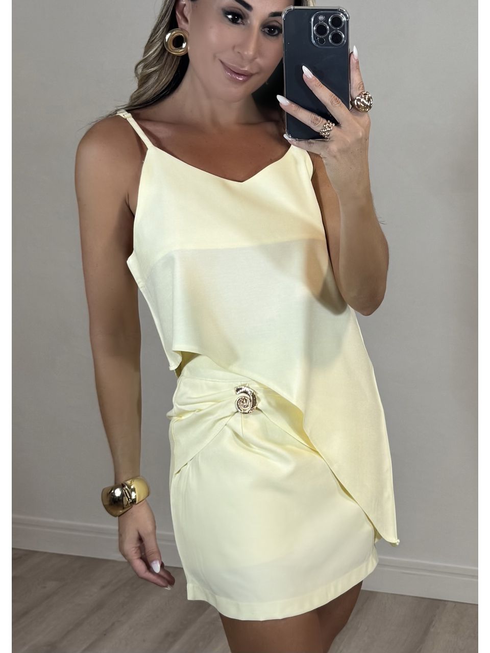 Conjunto Short Saia Luana