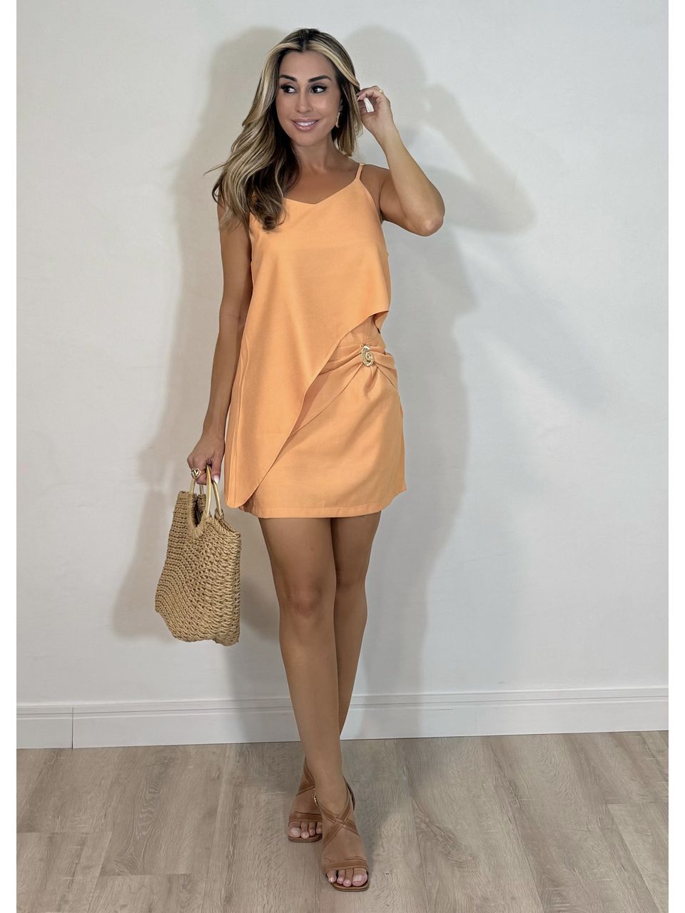 Conjunto Short Saia Luana - 3886 - MADONNA BASIC