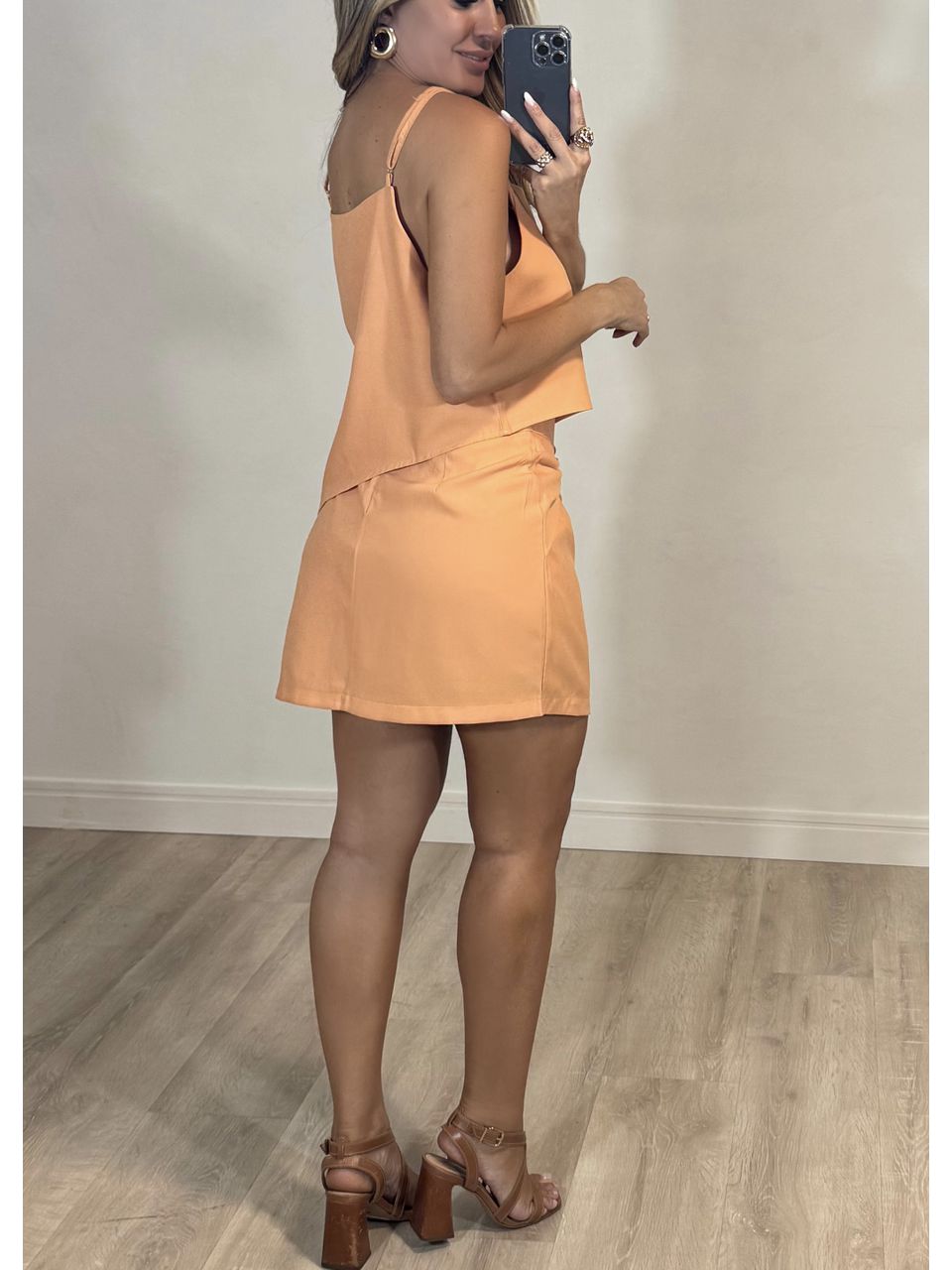 Conjunto Short Saia Luana