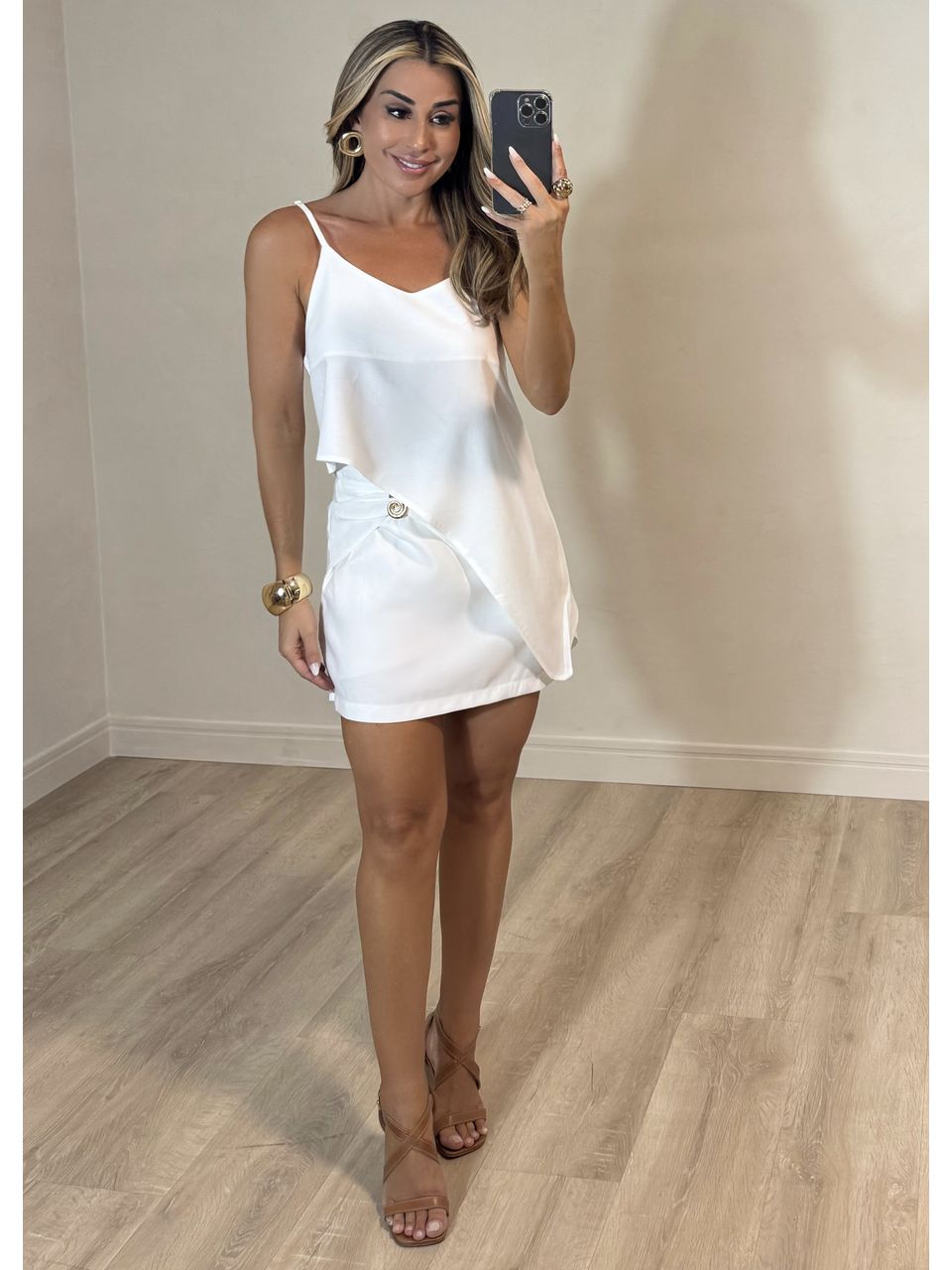 Conjunto Short Saia Luana