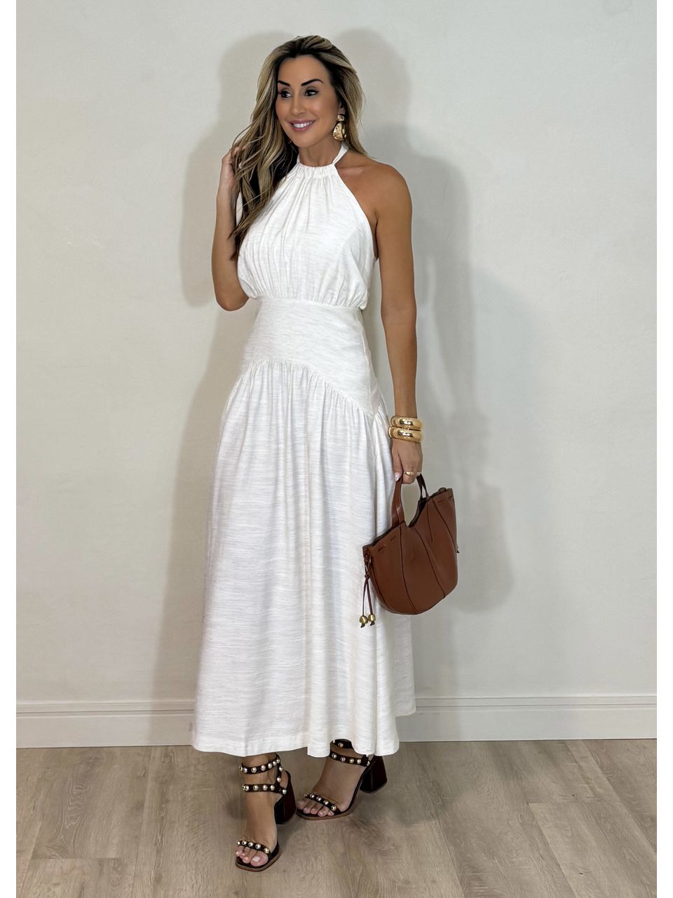 Vestido Mídi Noronha - 3278 - MADONNA BASIC