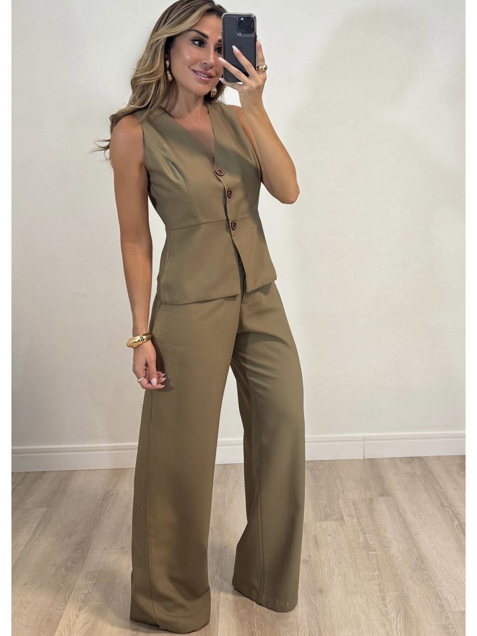 Conjunto Colete Milão