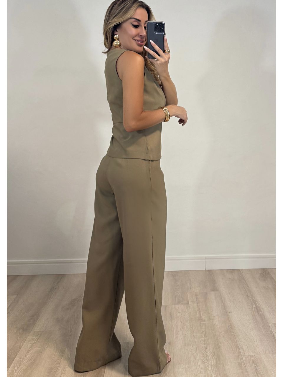 Conjunto Colete Milão