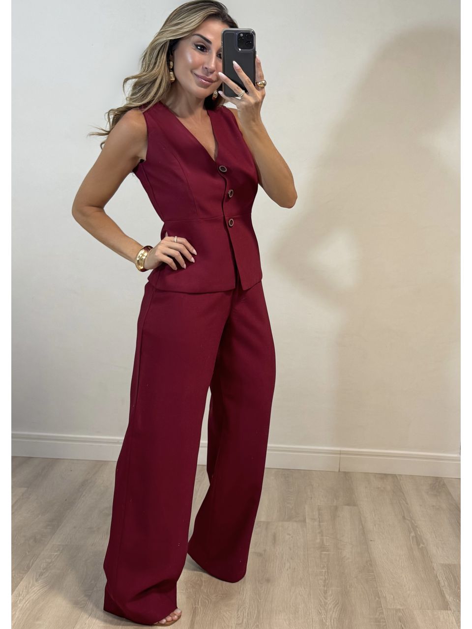 Conjunto Colete Milão 