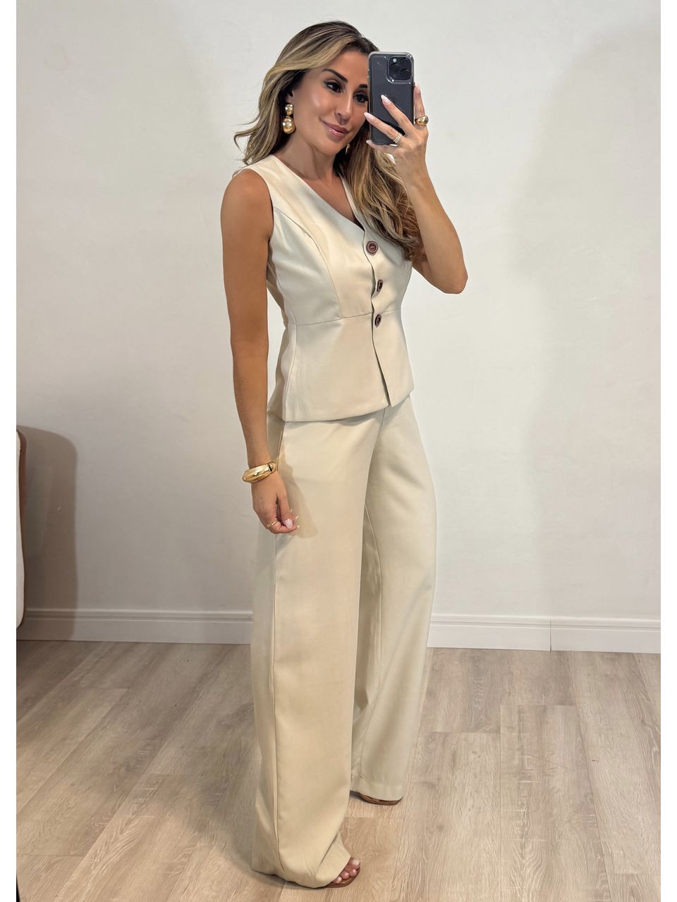 Conjunto Colete Milão