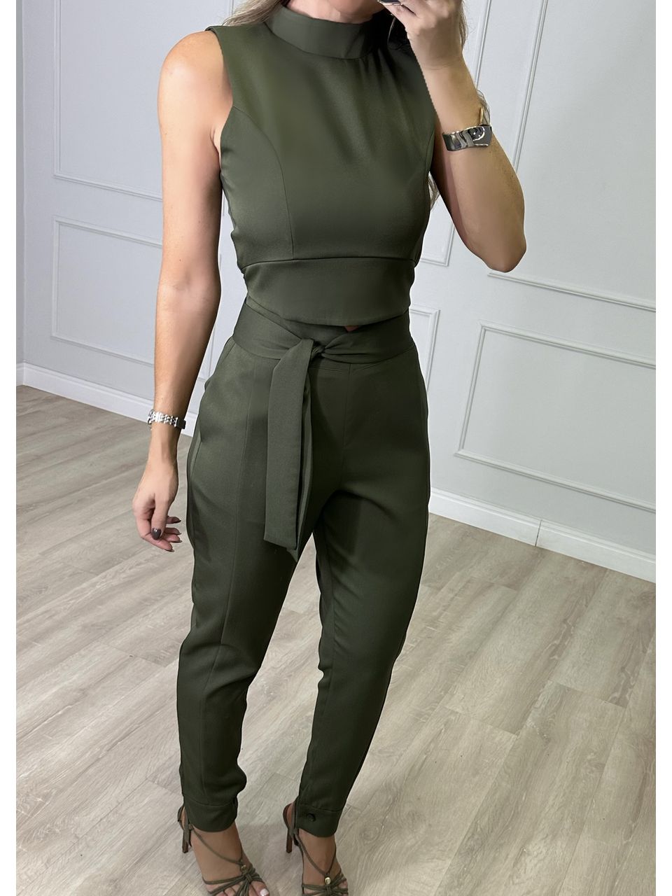 Conjunto Alfaiataria Mônica