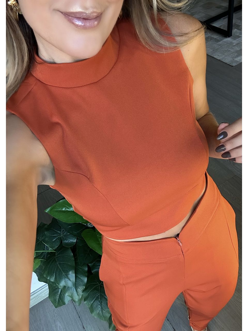 Conjunto Alfaiataria Mônica