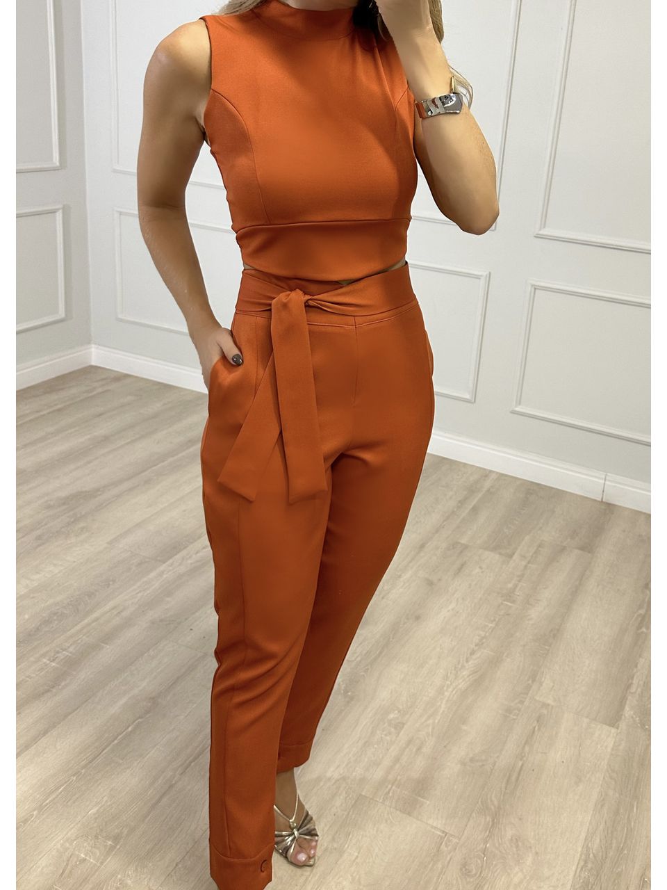 Conjunto Alfaiataria Mônica