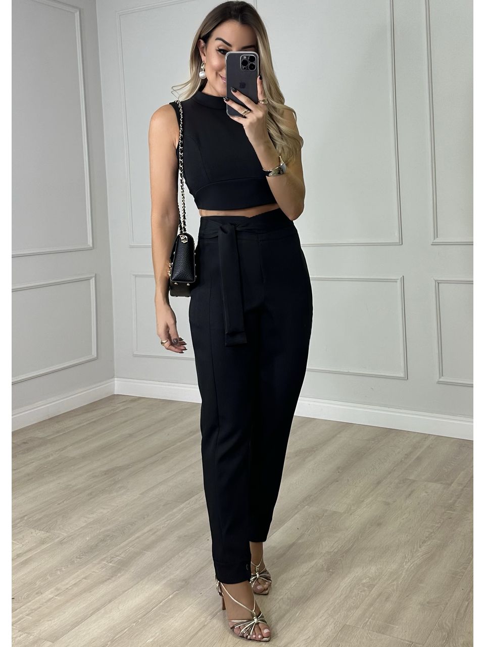 Conjunto Alfaiataria Mônica