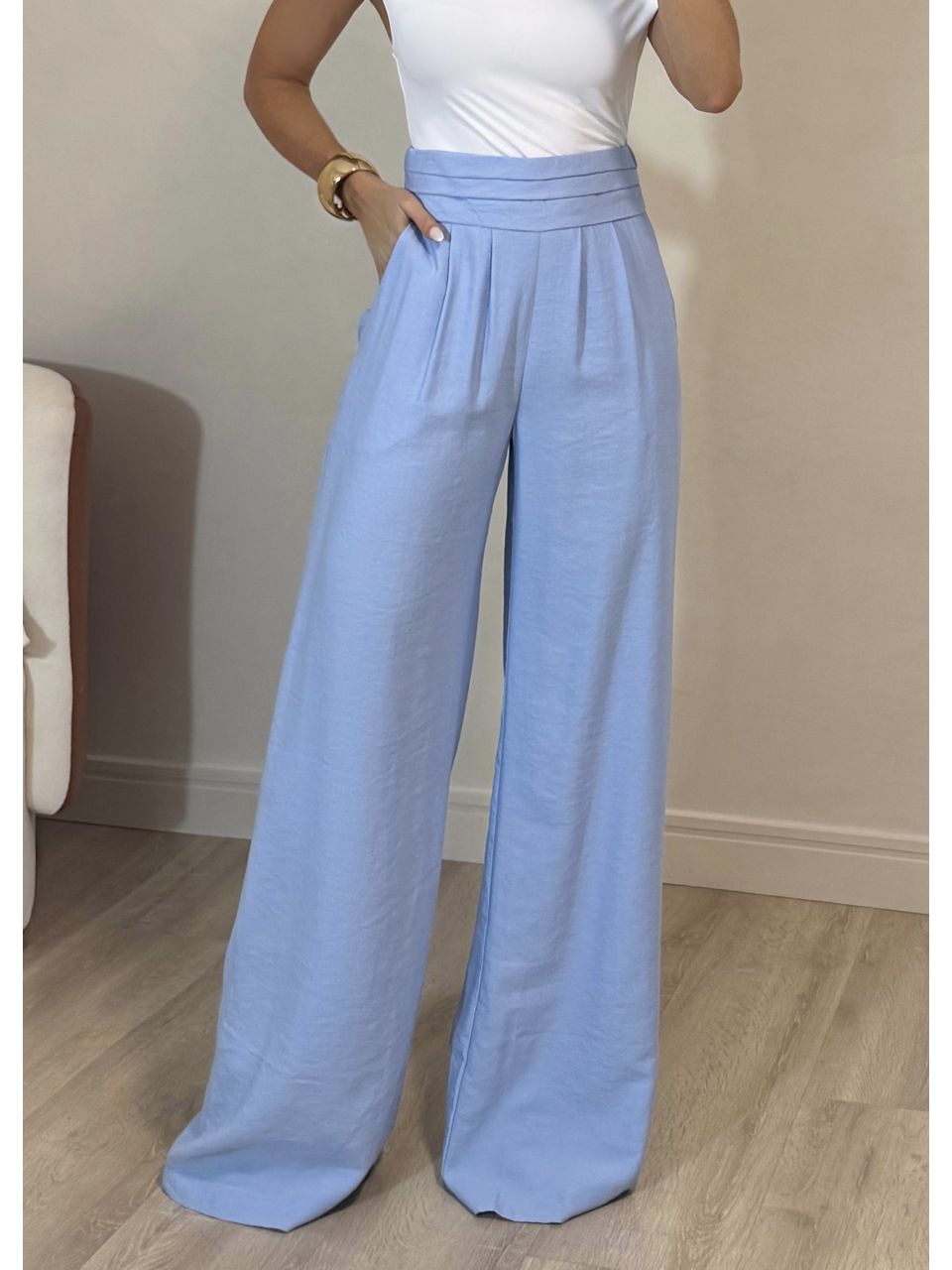 Calça Pantalona Elis - 3976 - MADONNA BASIC