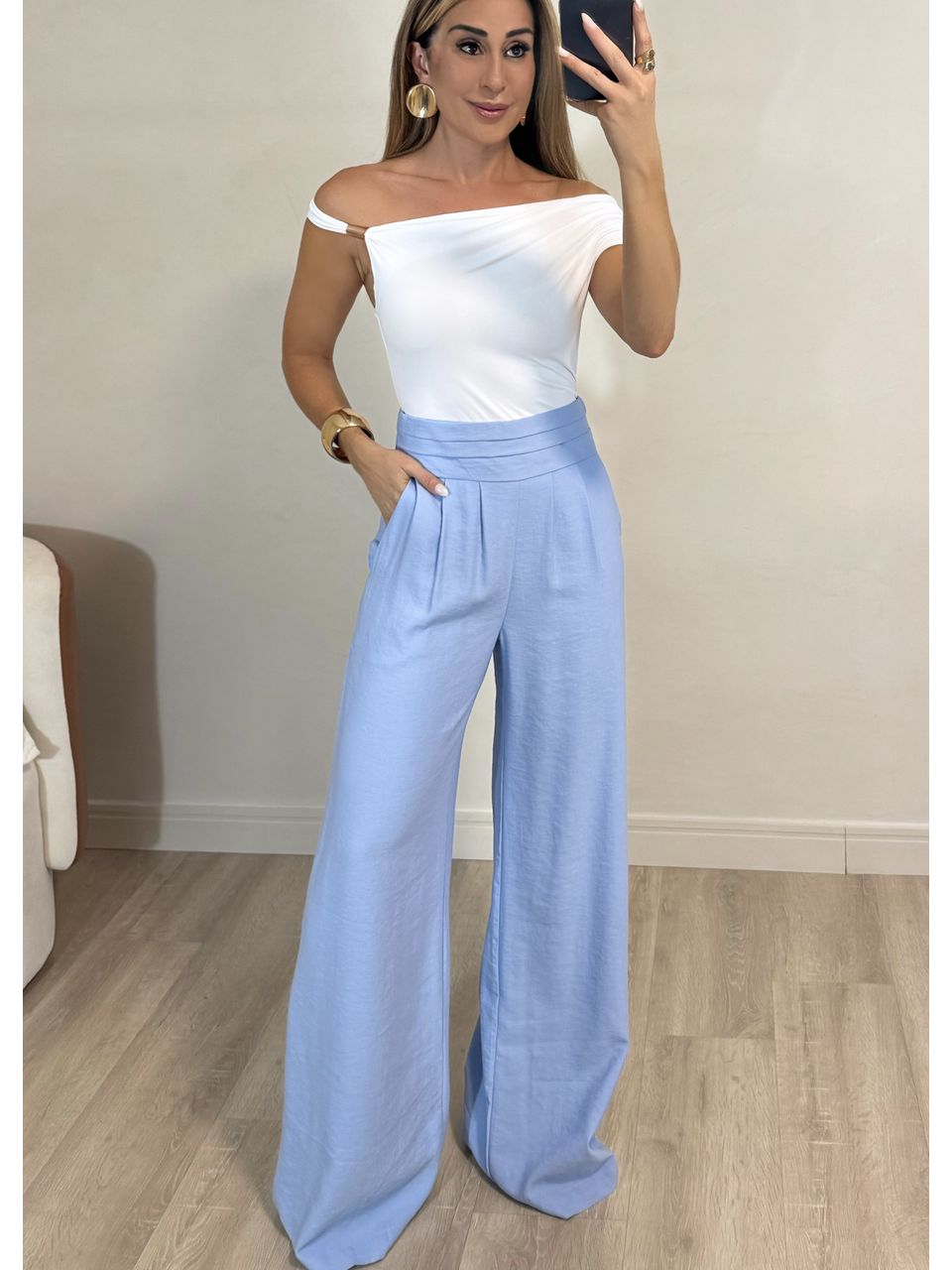 Calça Pantalona Elis