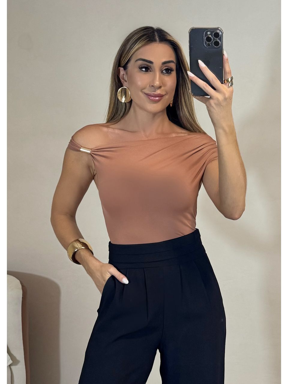 Blusa Poliamida Thaís - 3971 - MADONNA BASIC