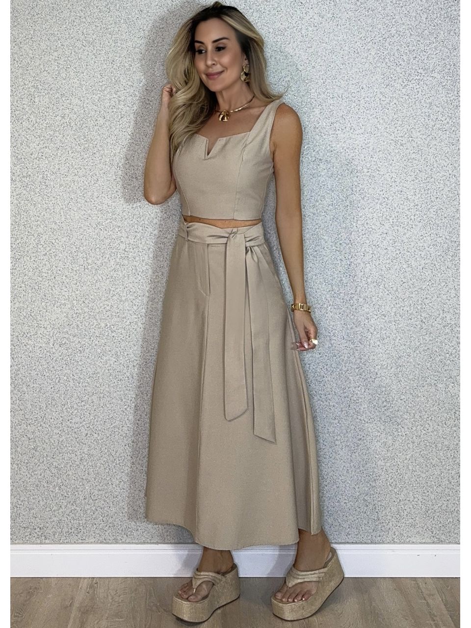 Conjunto Saia Azaléia