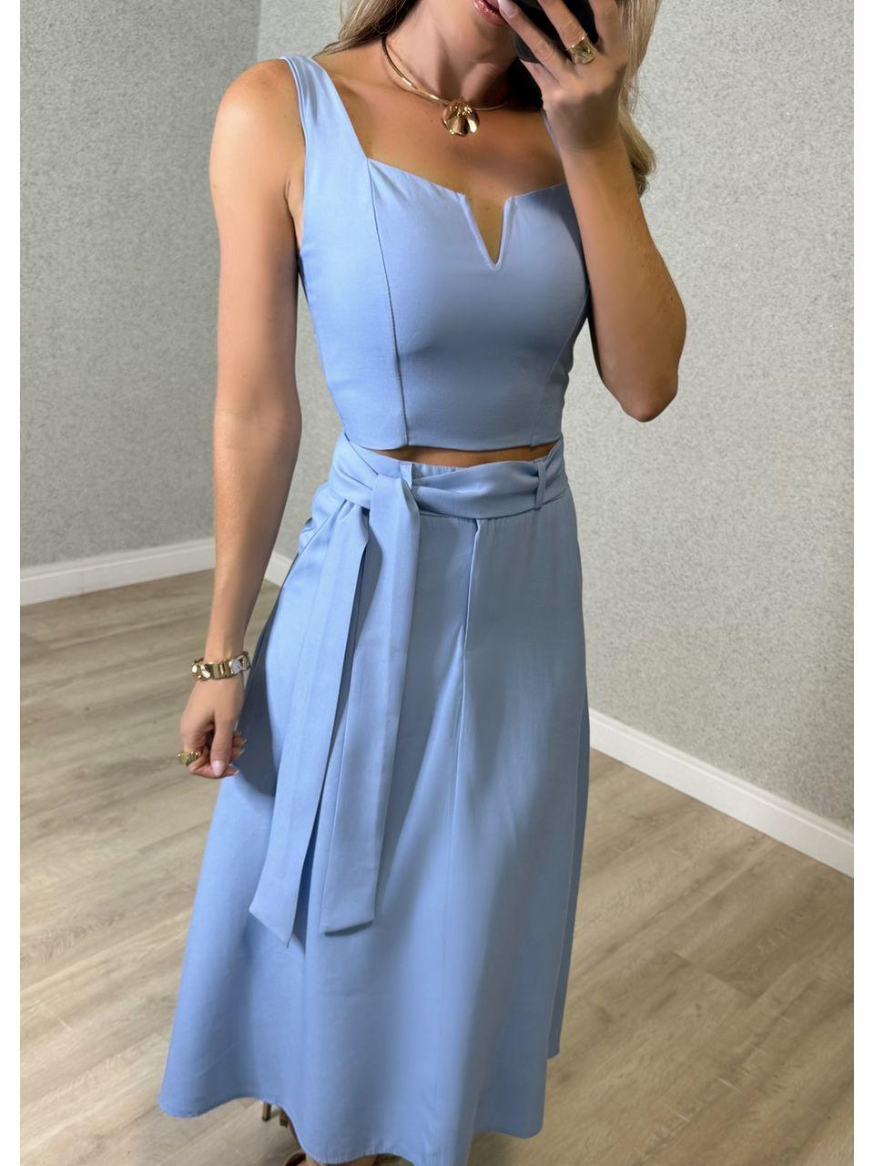 Conjunto Saia Azaléia
