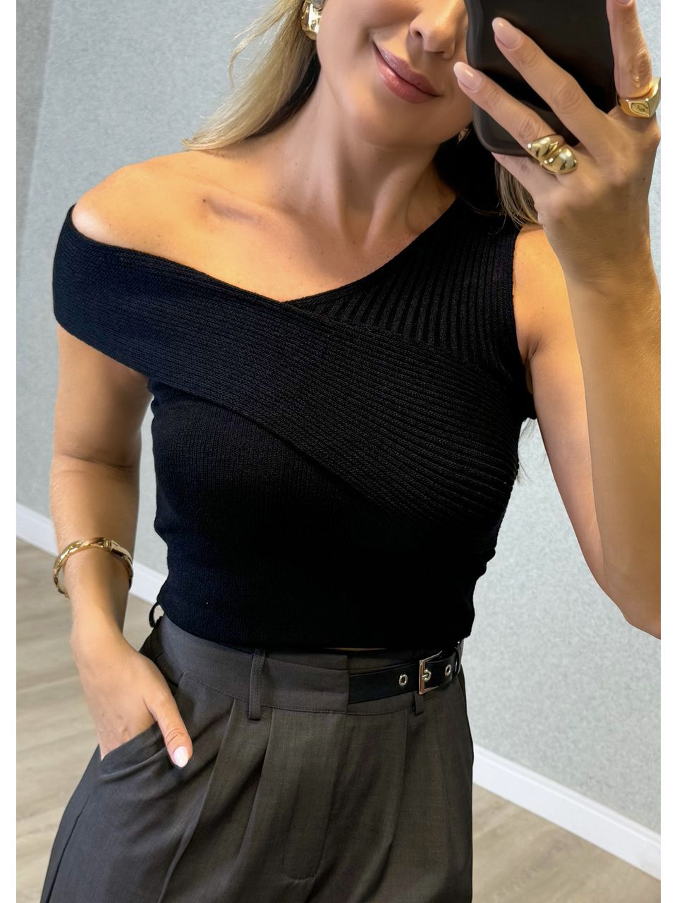 Blusa Tricot Jéssica - 2781 - MADONNA BASIC