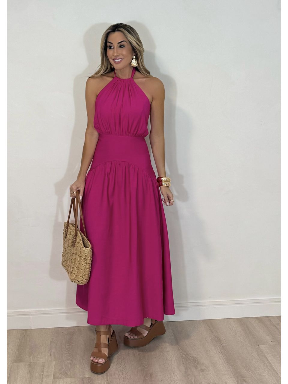 Vestido Midi Noronha - 3277 - MADONNA BASIC