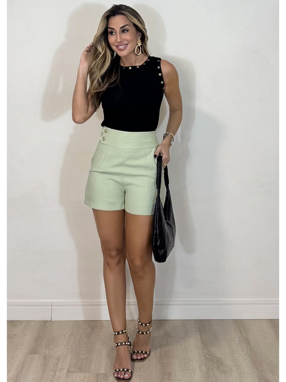Short cós duplo Camila - 3343 - MADONNA BASIC