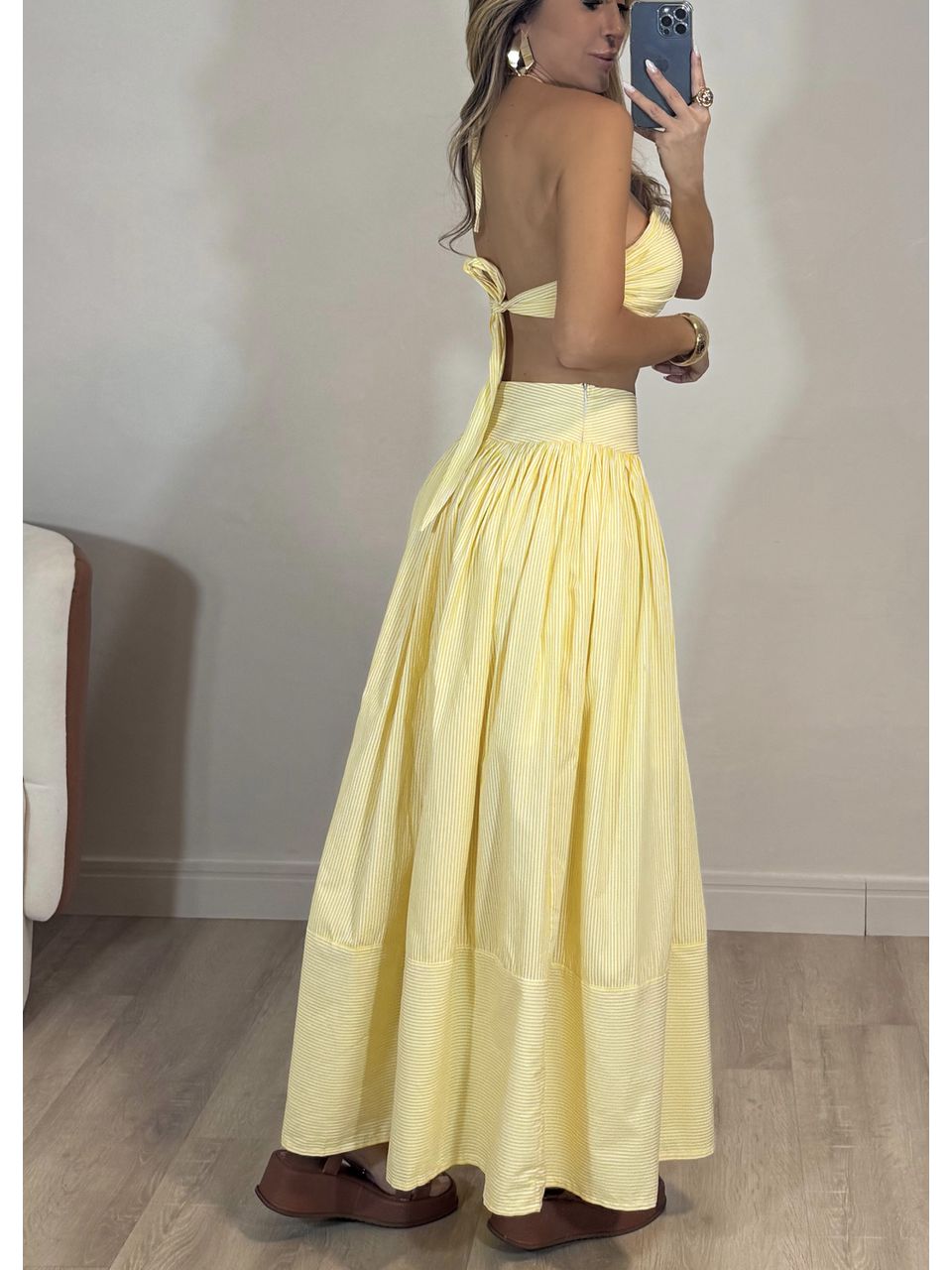 Conjunto Tricoline Santorine 