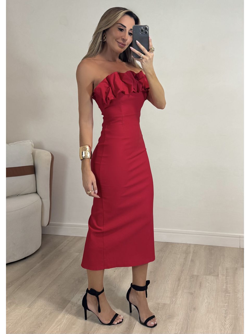 Vestido Capri Tubinho 