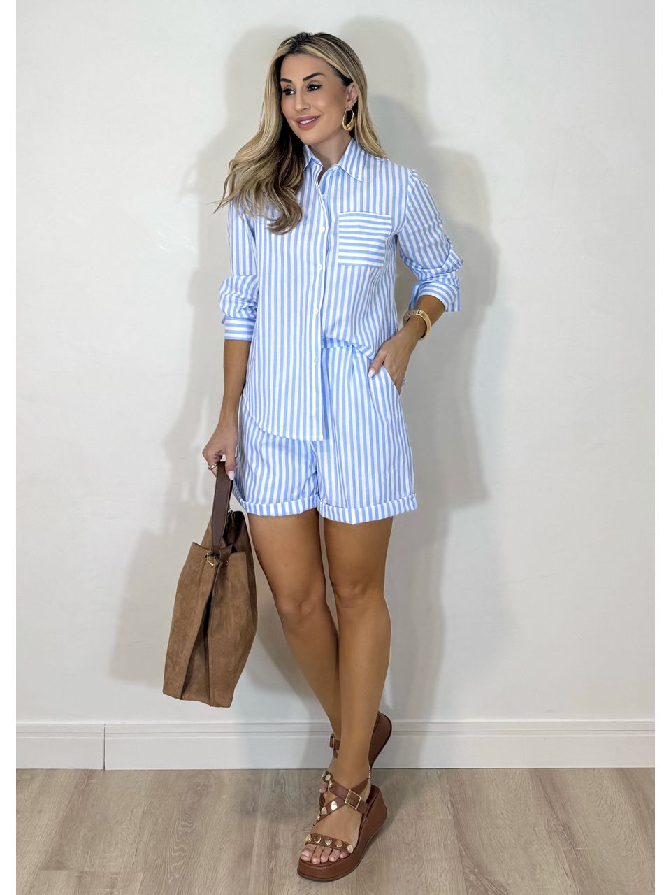 Conjunto Bermuda Aurora - 3749 - MADONNA BASIC