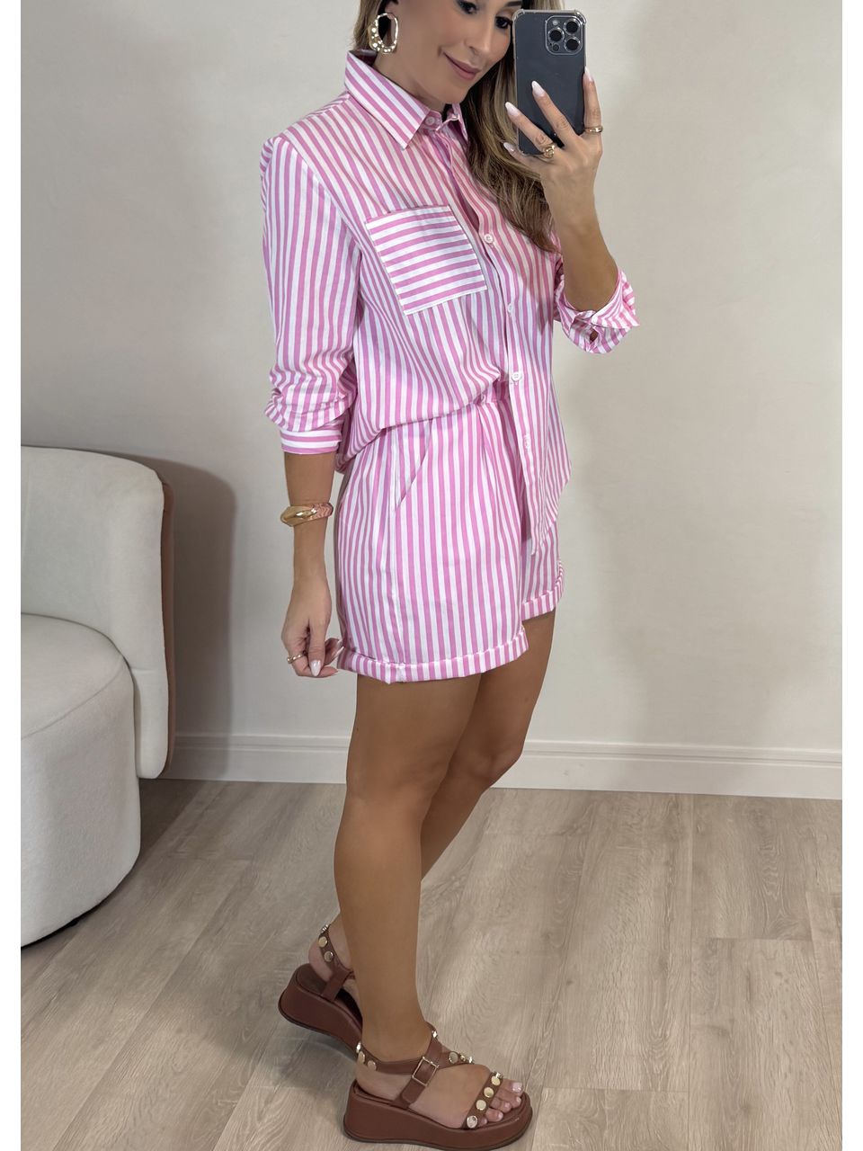 Conjunto Bermuda Aurora 