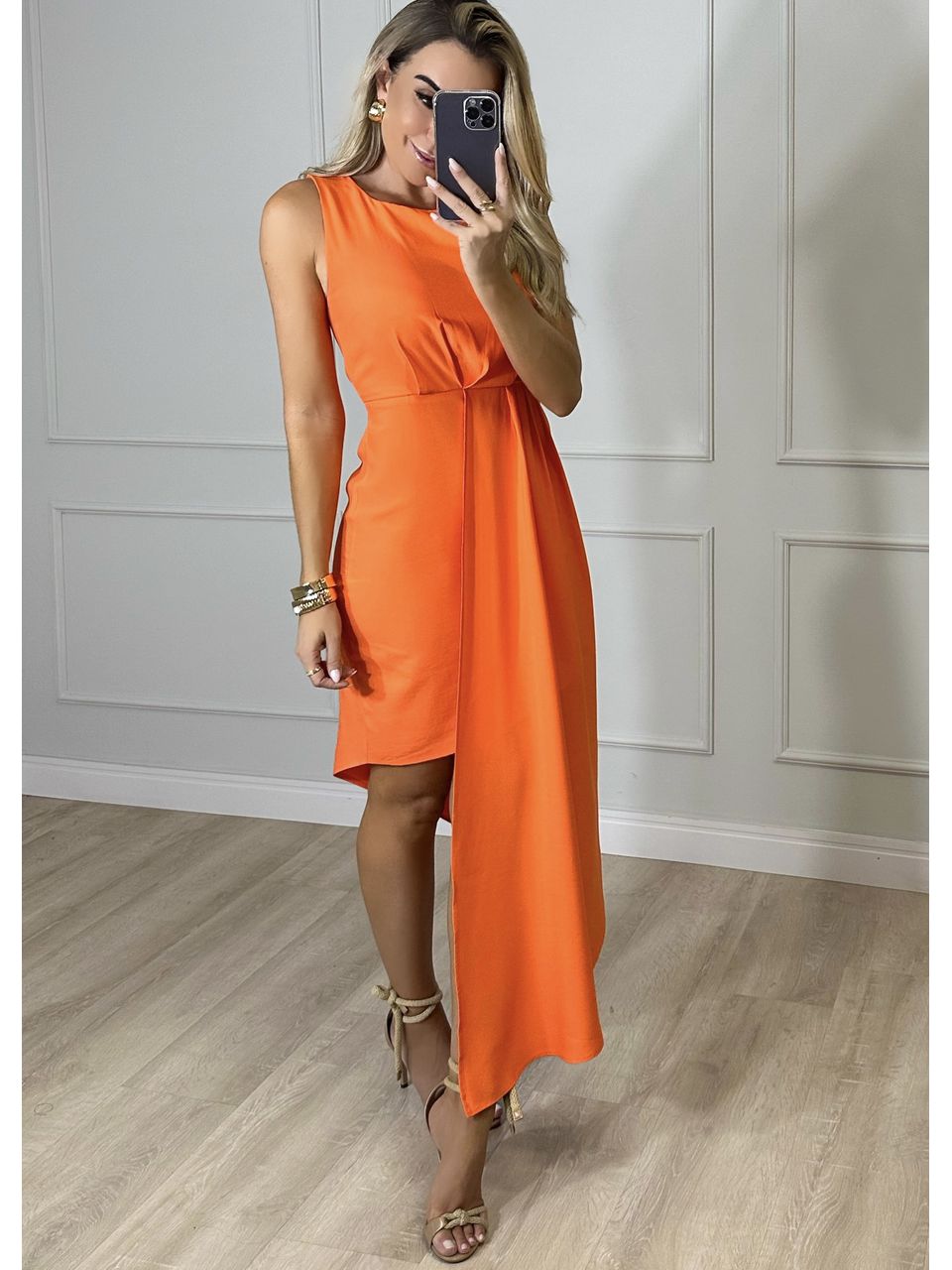 Vestido Assimétrico Virgínia
