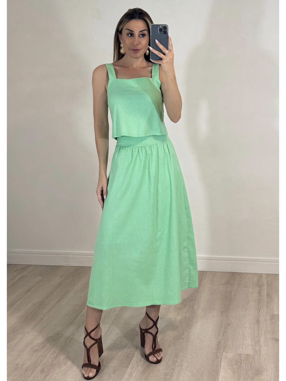 Conjunto Linho Isabelle - 2537 - MADONNA BASIC