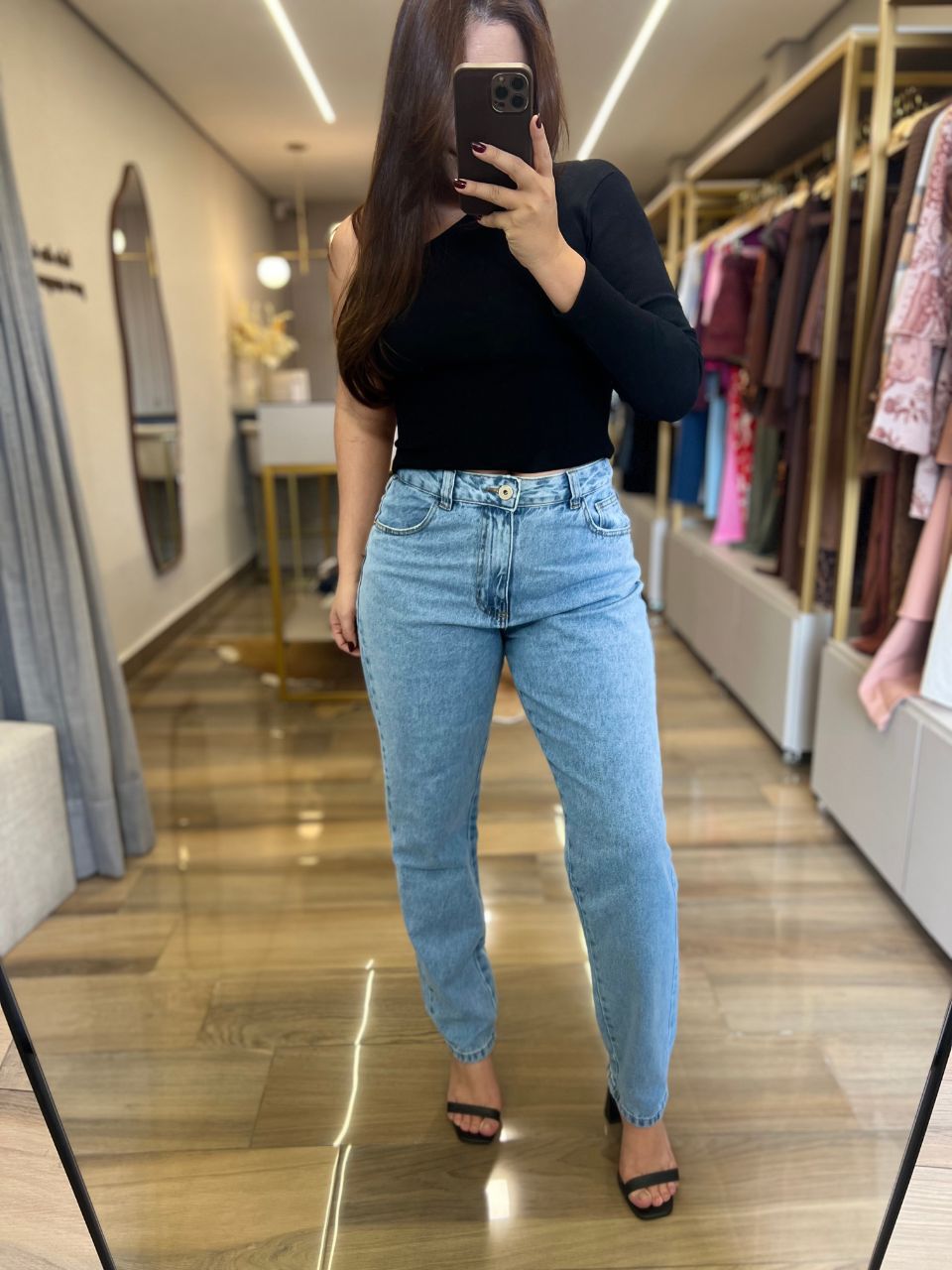 Calça Mom Basica - TS Moda Feminina