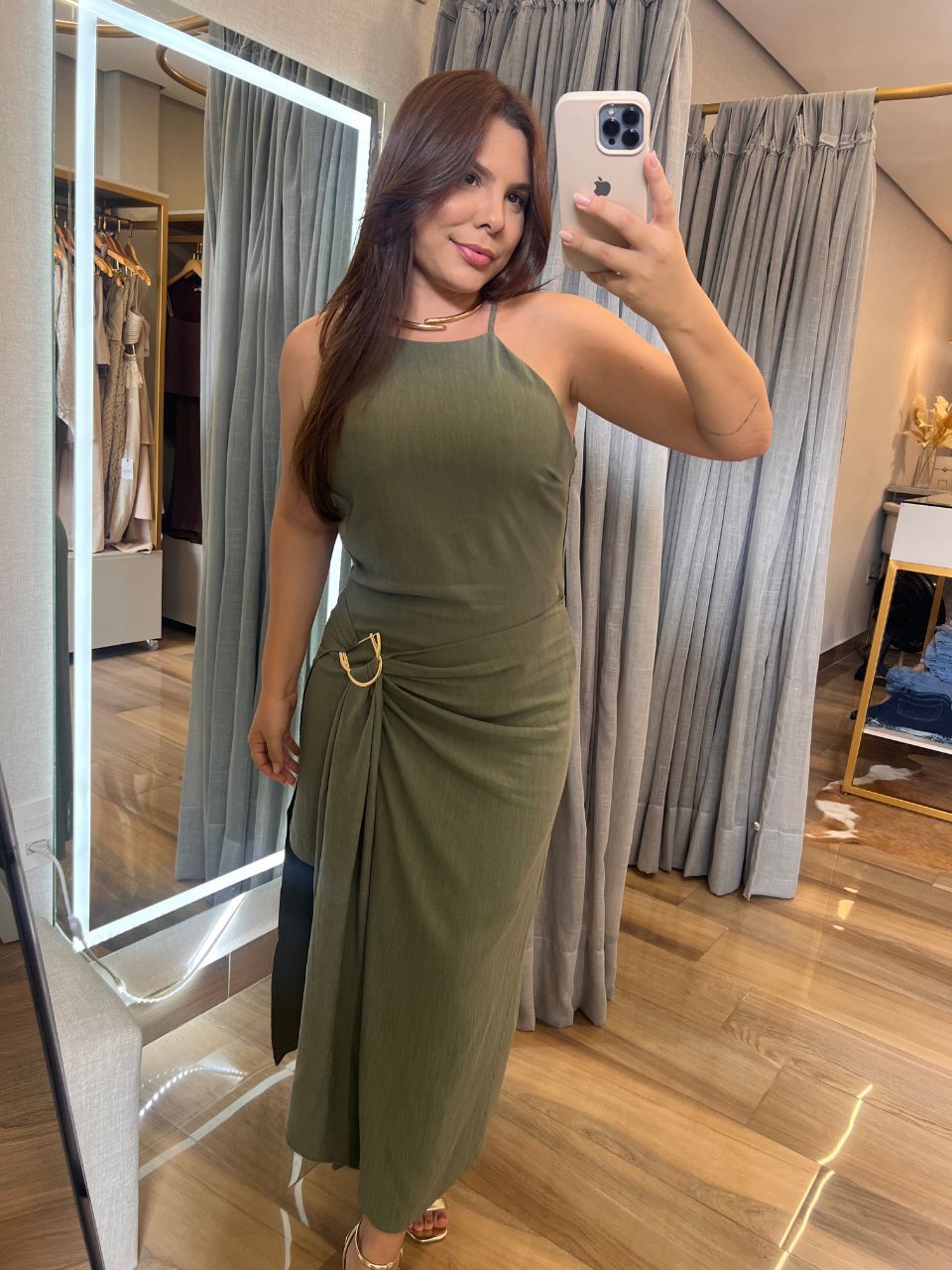 Vestido Vivian Verde Menta - TS Moda Feminina