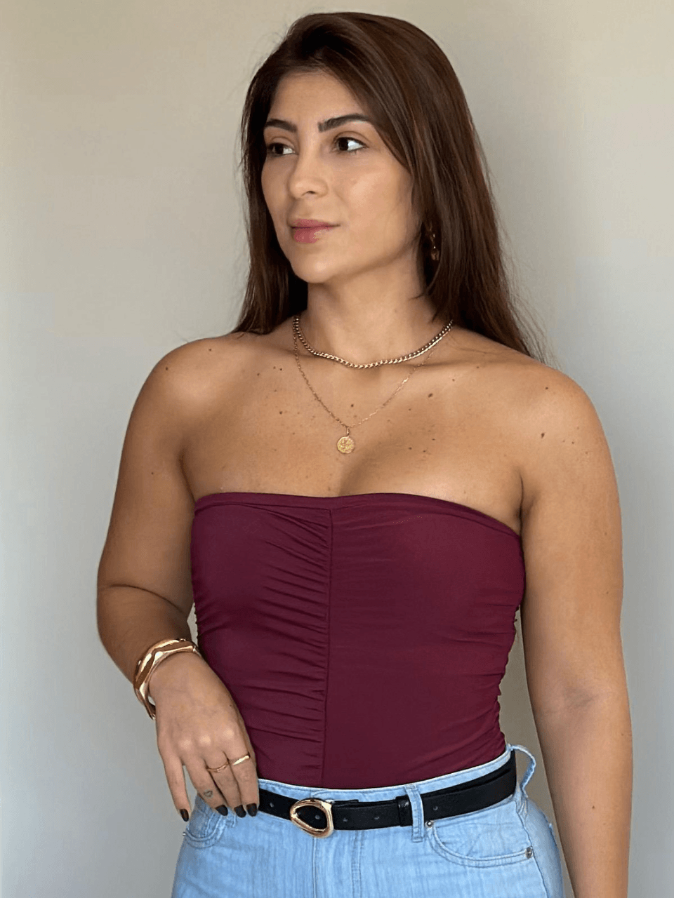 Tomara que Caia Bella Vermelho - BRUVI