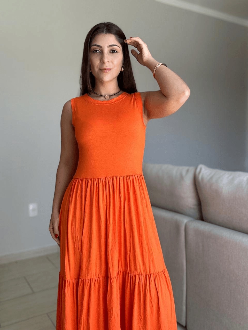 Vestido Ana Laranja - BRUVI